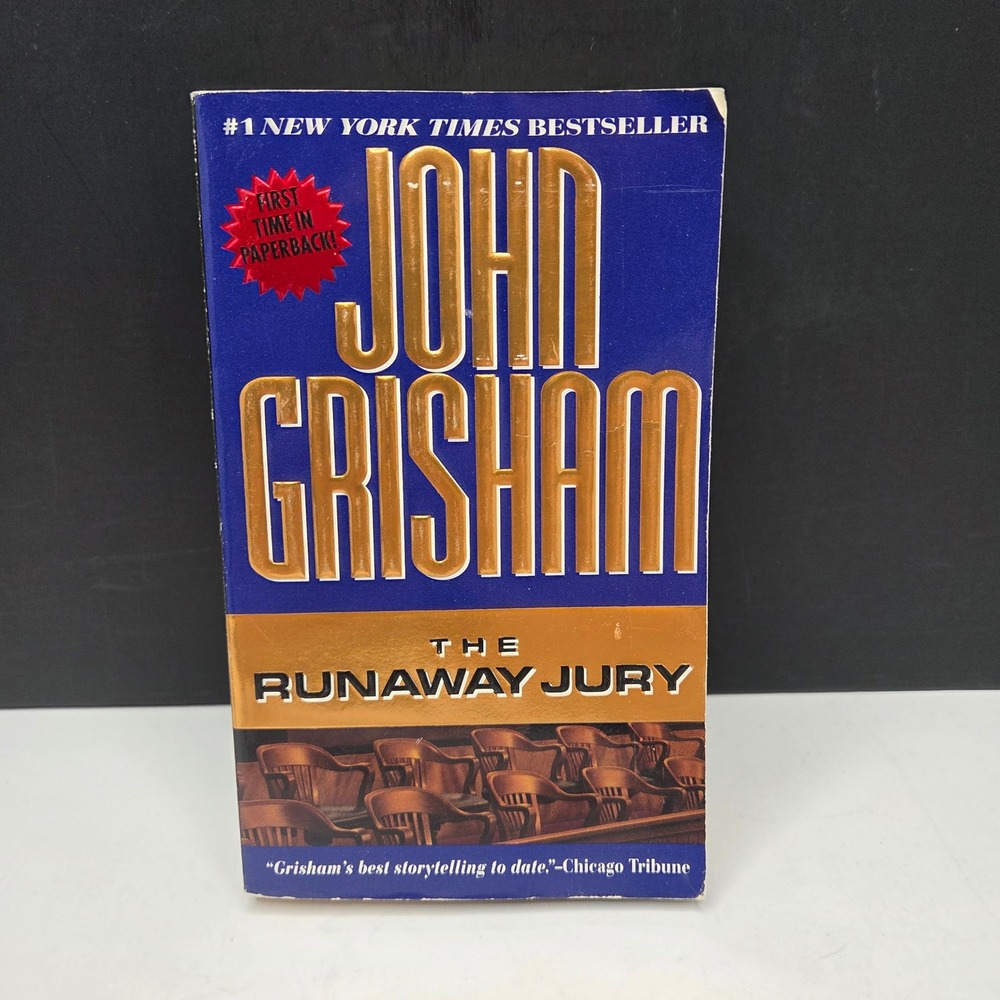 John Grisham The Runaway Jury Paperback Novel 1997 Legal Thriller Fiction